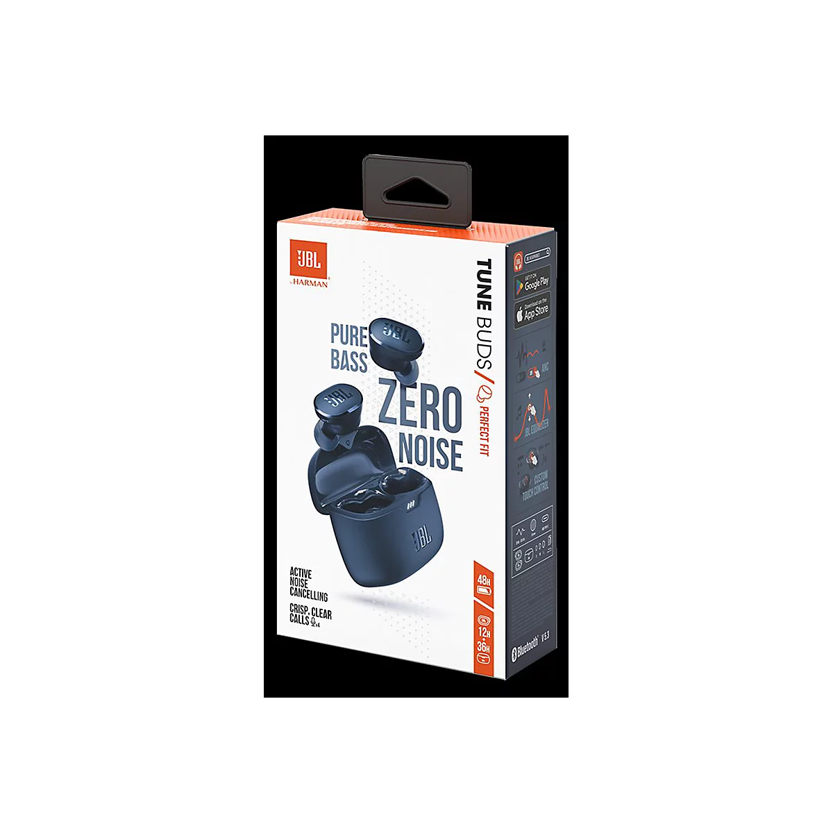 JBL TUNE Buds - True Wireless-Kopfhörer mit Mikrofon - im Ohr - Bluetooth - aktive Rauschunterdrückung - Blau