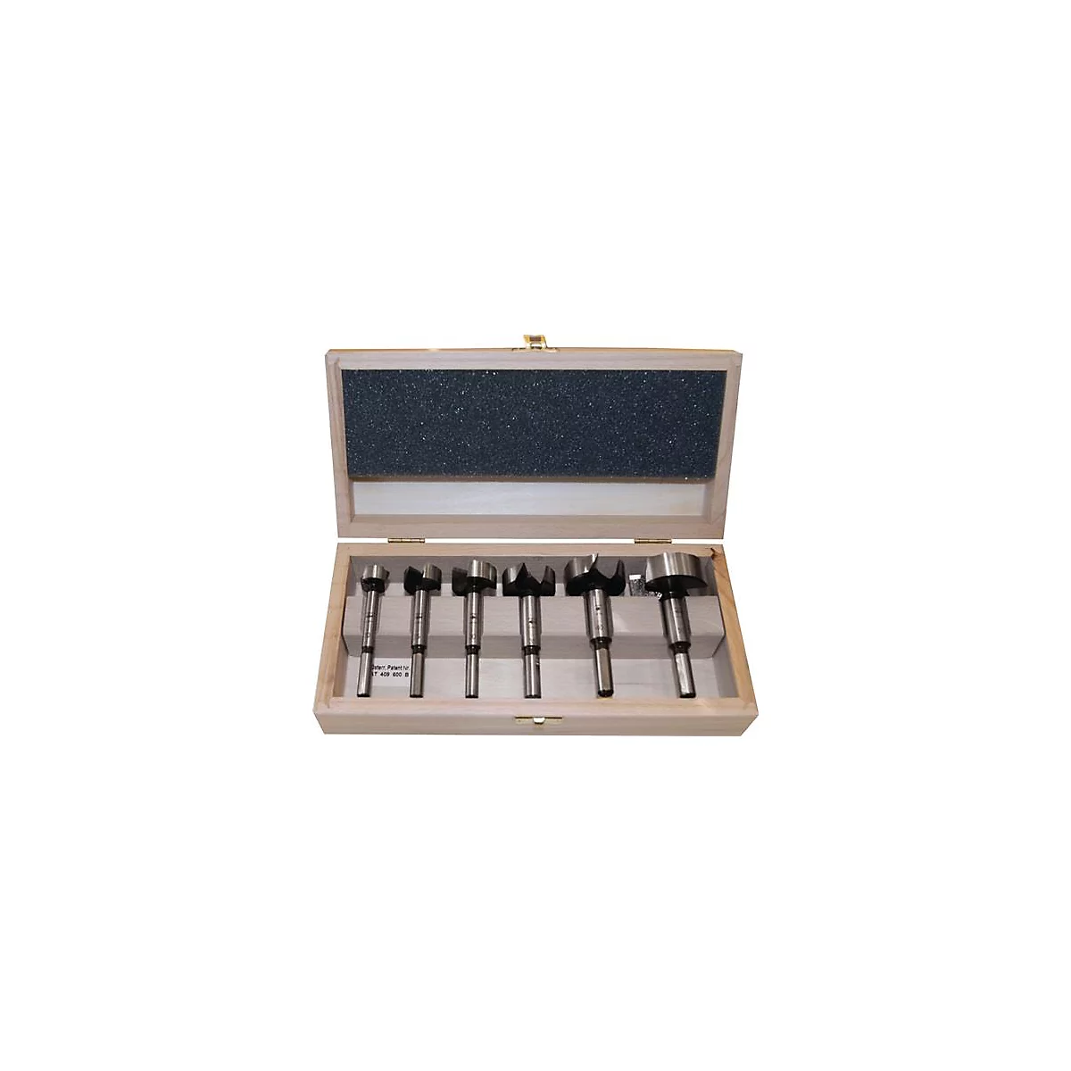 Jeu de forets Forstner Type 0317 6 pces. D.20,25,30,35,40,50