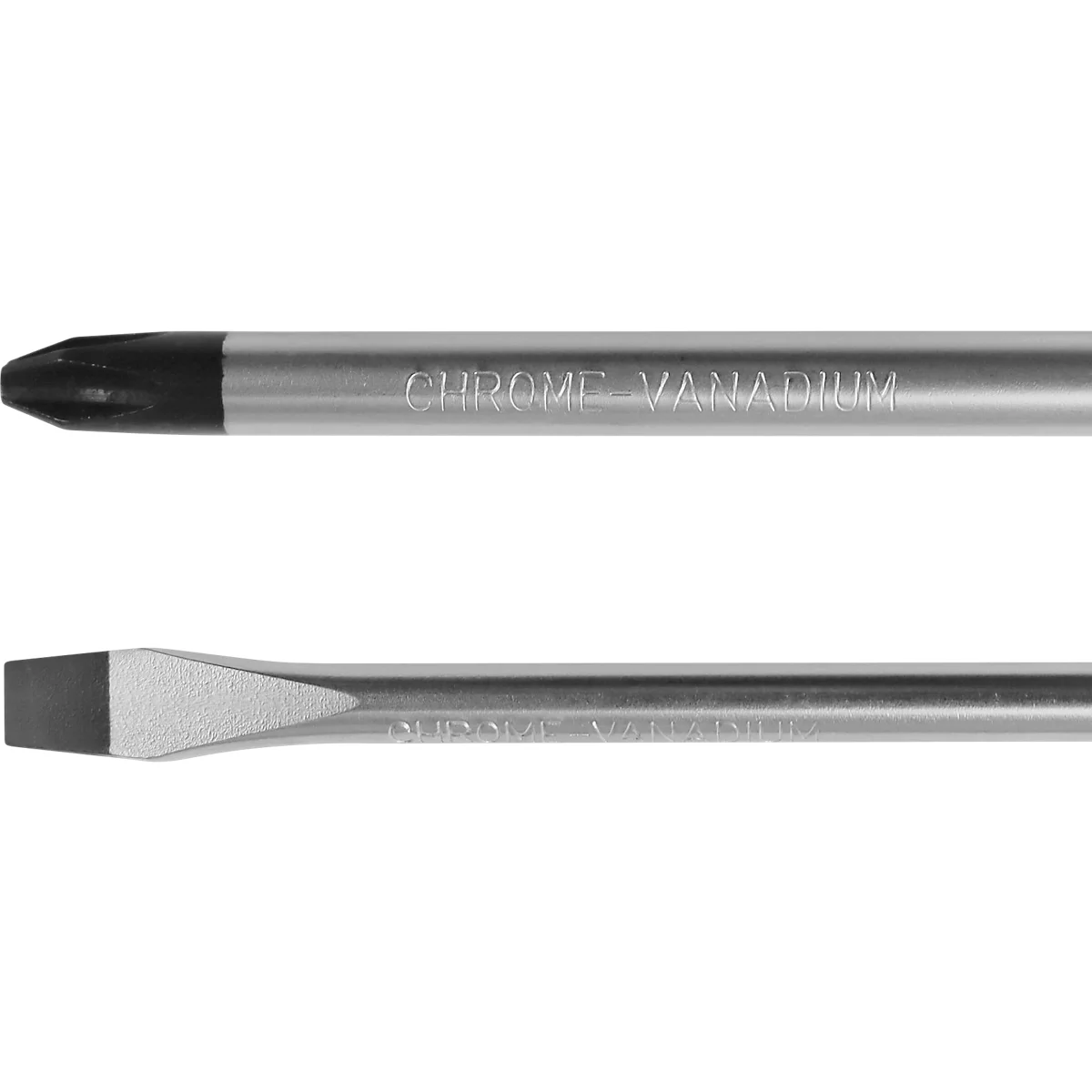 Jeu de tournevis ADB, 9 pièces, à fente et cruciforme, avec garniture en mousse, L 400 x l 190 x H 35 mm