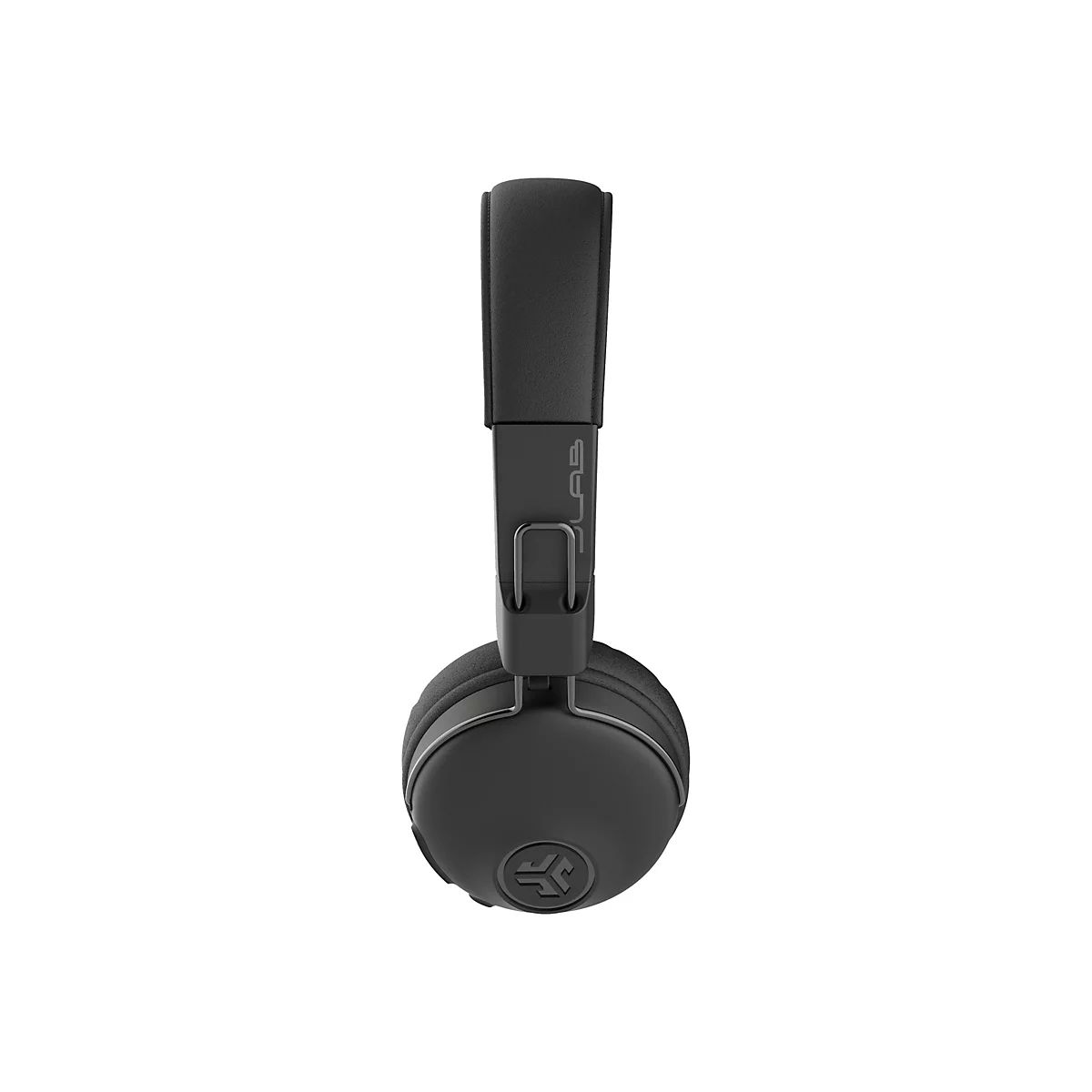 JLab Audio JBuddies Studio - Kopfhörer mit Mikrofon - On-Ear - Bluetooth - kabellos - Schwarz
