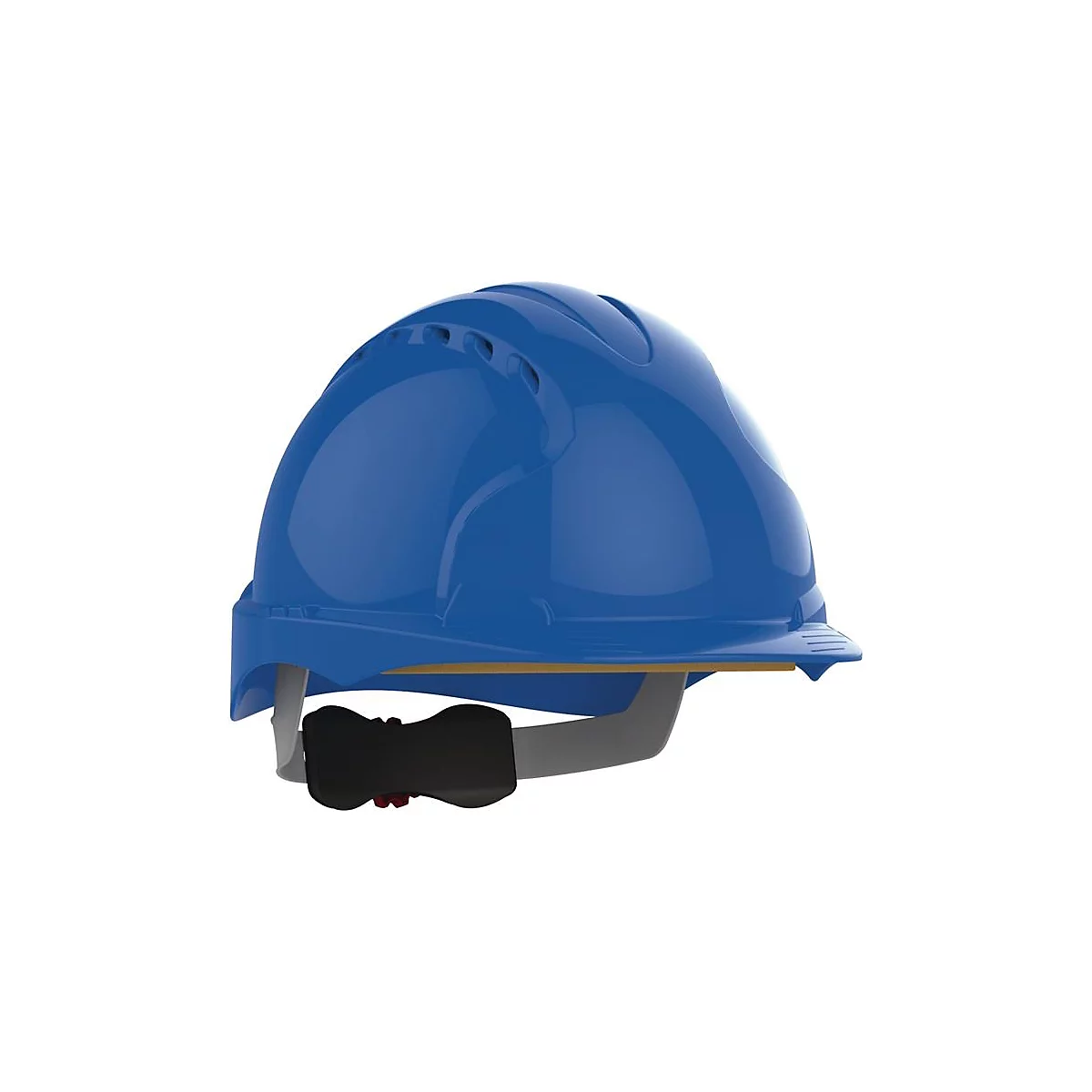 JSP Schutzhelm EVO 3 Revolution, EN 397, Polyethylen blau, 6-Punkt-Drehradverschluss, PSA III, ca. 375 g