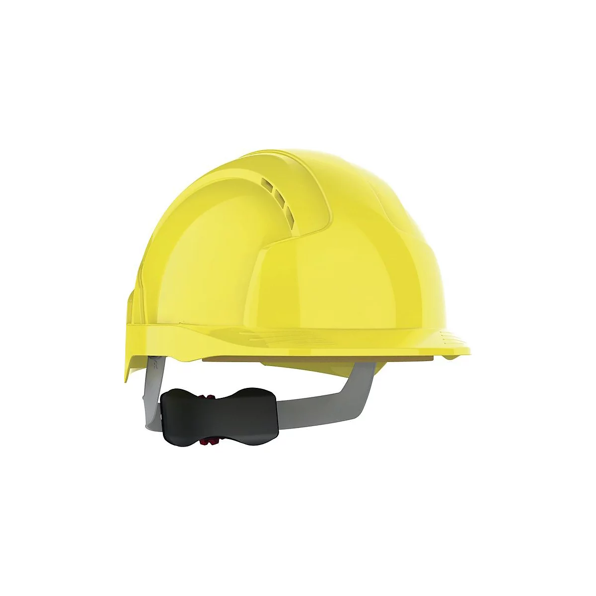 JSP Schutzhelm EVOLite Revolution 6, gelb, EN 397, ABS, 6-Punkt-Gurtband, Drehradverschluss, ca. 299 g