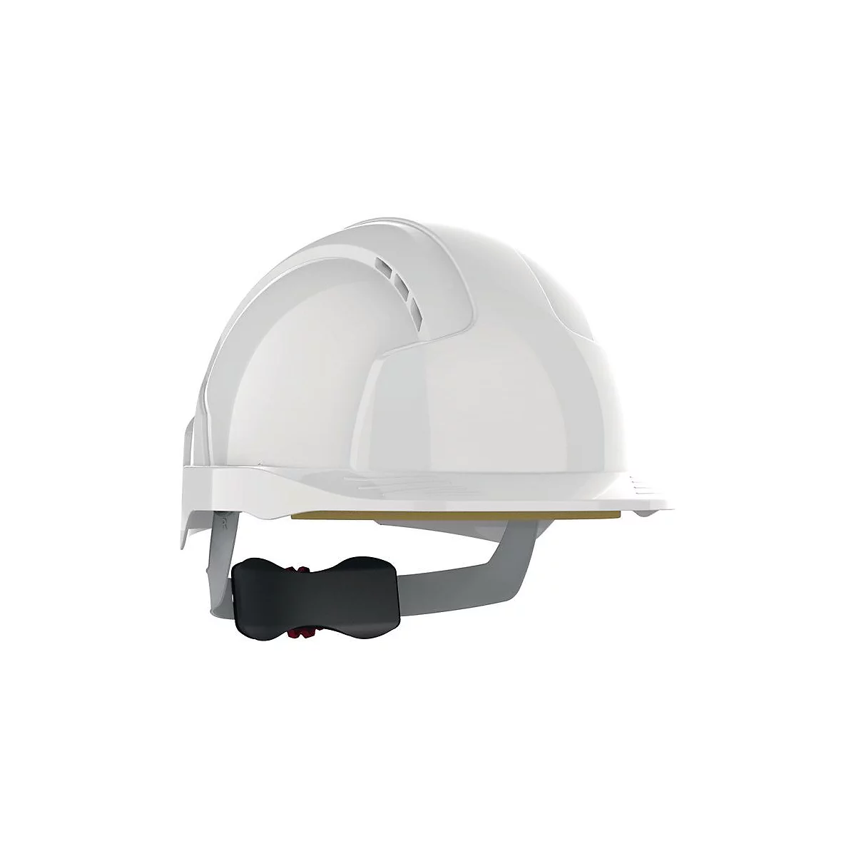 JSP Schutzhelm EVOLite Revolution 6, weiß ABS, EN 397, 6-Punkt-Gurtband, Drehradverschluss, ca. 299 g