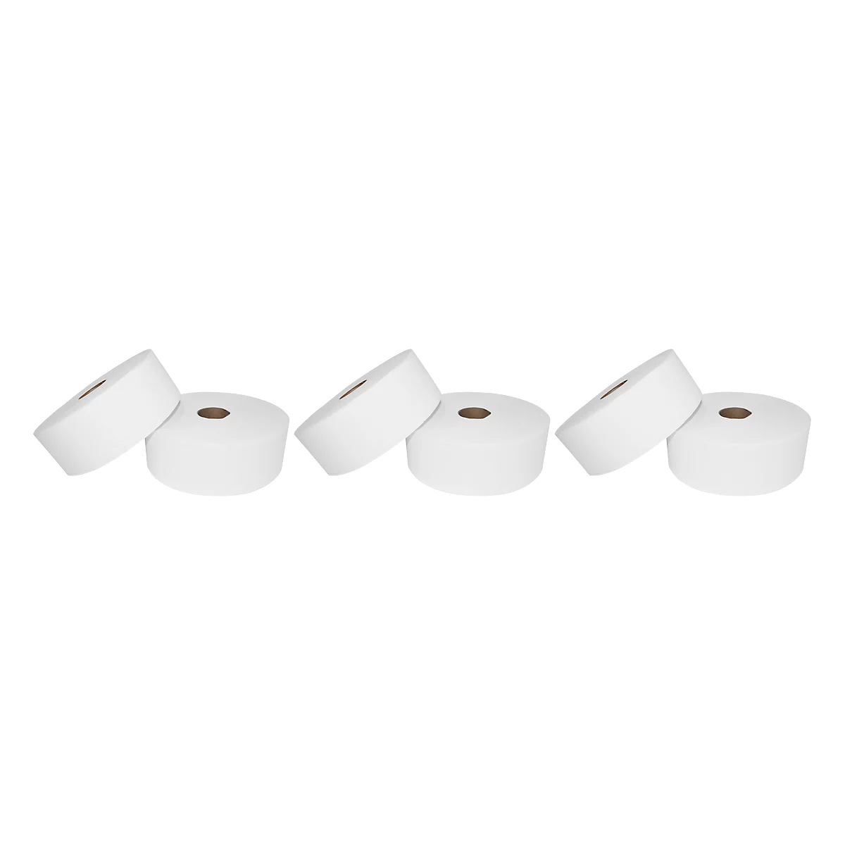 Jumbo toiletpapier, 2-laags, 6 rollen
