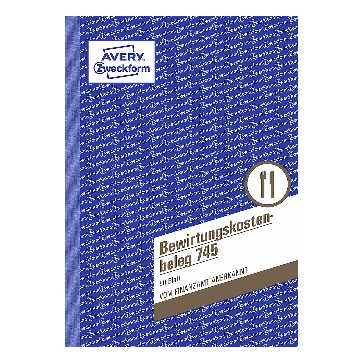 Justificatifs de frais de représentation pour frais de déplacements n° 745 AVERY™ Zweckform