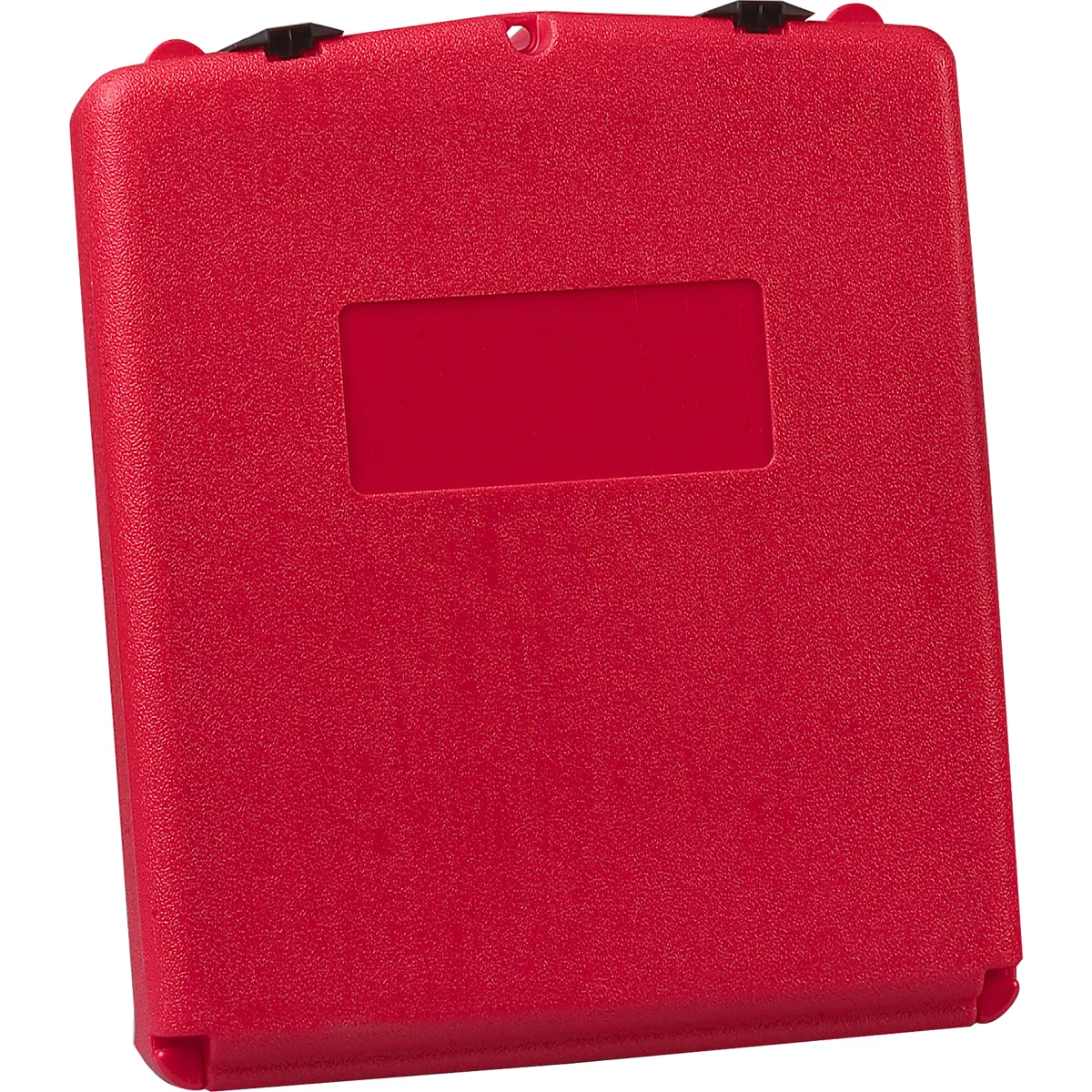 Justrite documentenbox groot, polyetheen, met slot, B 333 x D 90 x H 400 mm, rood