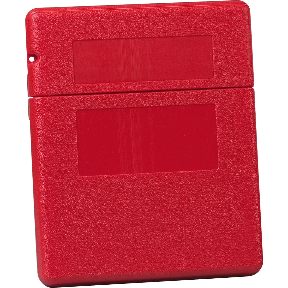 Justrite Dokumentenbox Klein, Polyethylen, mit Verschluss, B 260 x T 57 x H 318 mm, rot