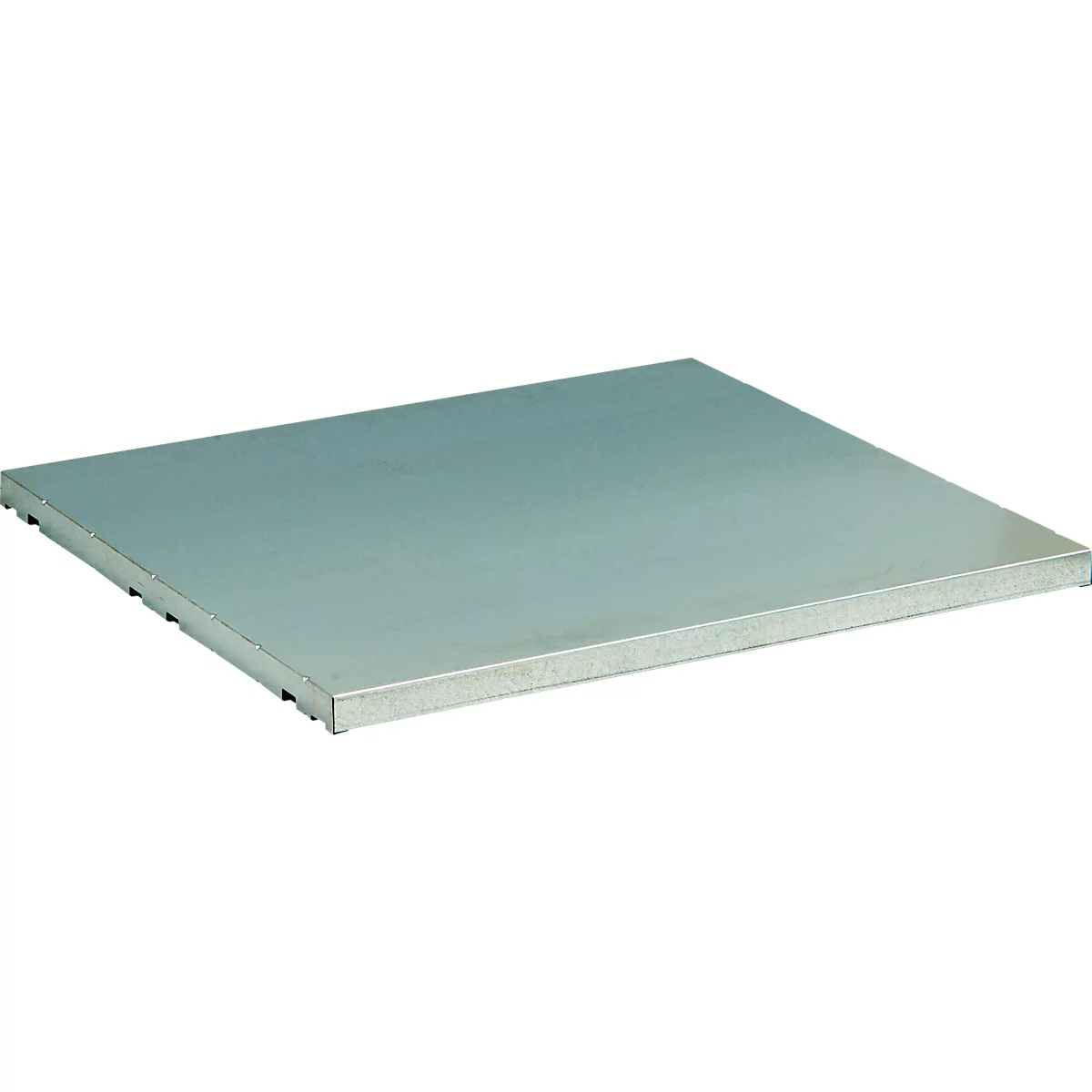 Justrite SpillSlope® stalen legbord, tot 159 kg, gegalvaniseerd voor veiligheidsopslagkast H 1650 x B 860 x D 860 mm