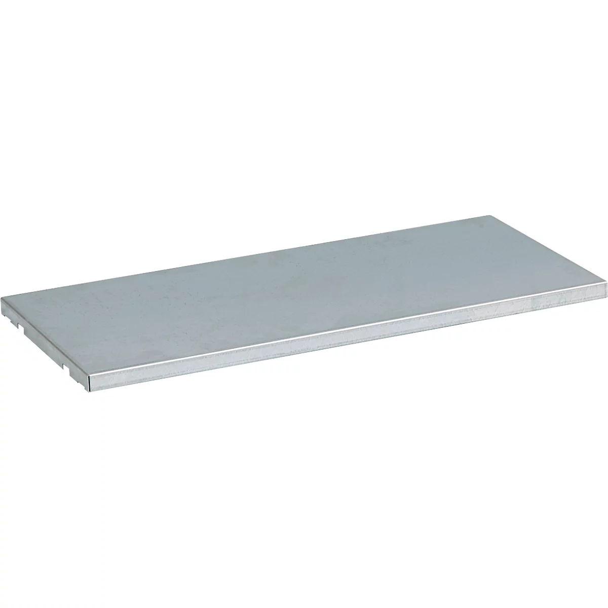 Justrite SpillSlope® stalen legborden, tot 159 kg, B 770 x D 50,8 x H 50,8 mm, gegalvaniseerd