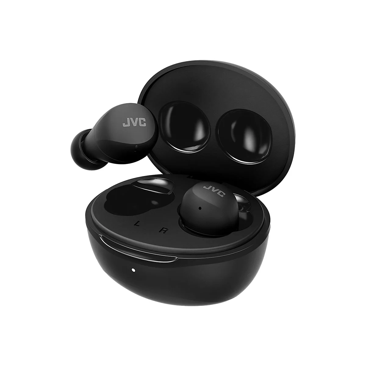 JVC HA-A6T - Gumy Mini - True Wireless-Kopfhörer mit Mikrofon - im Ohr - Bluetooth - Olive Black
