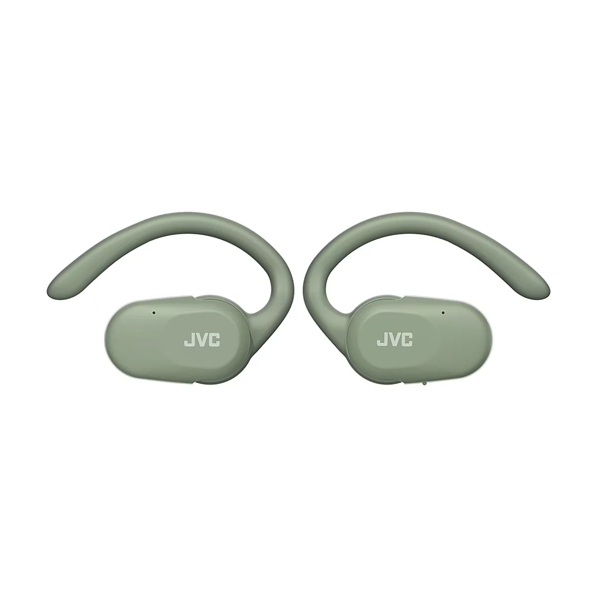 JVC HA-NP40T - True Wireless-Kopfhörer mit Mikrofon - offenes Ohr - über dem Ohr angebracht - Bluetooth - grün