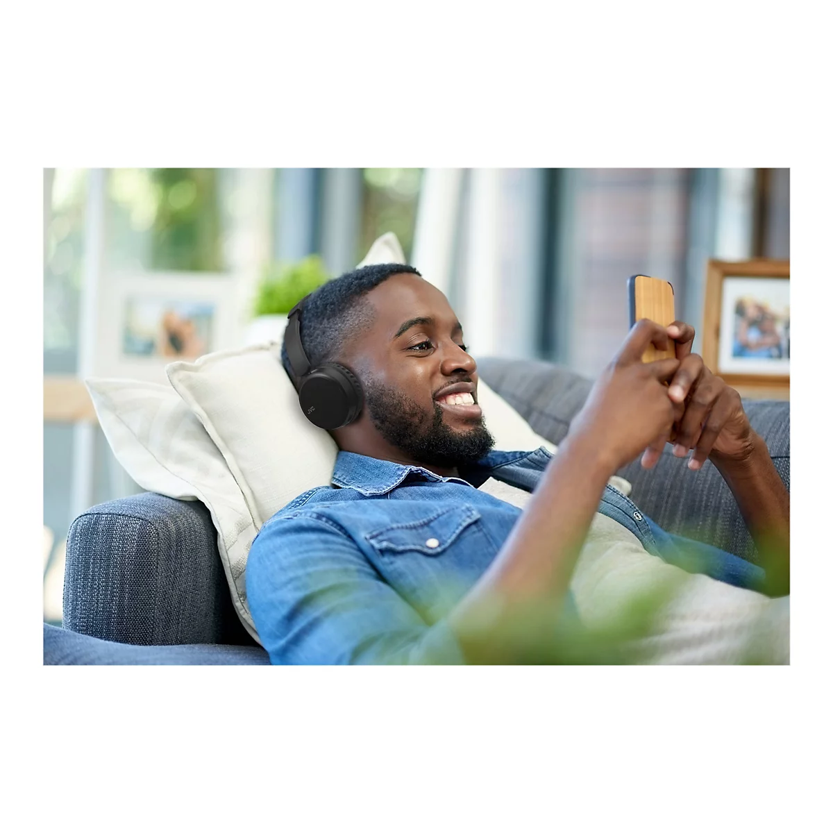 JVC HA-S36W - Deep Bass - Kopfhörer mit Mikrofon - On-Ear - Bluetooth - kabellos