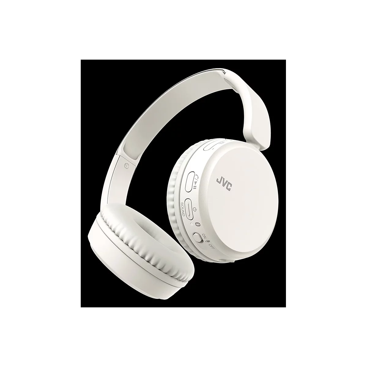 JVC HA-S36W - Deep Bass - Kopfhörer mit Mikrofon - On-Ear - Bluetooth - kabellos