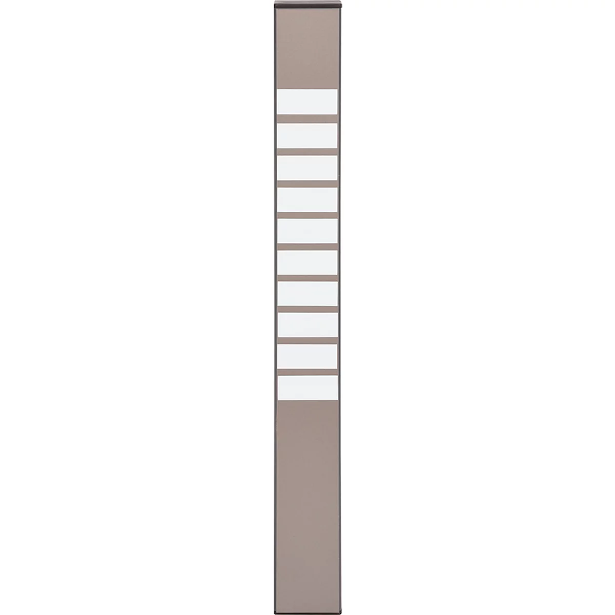 Kaarten-sorteerbord Eichner 9219 serie, ideaal voor A4, index, H 750 x B 80 mm