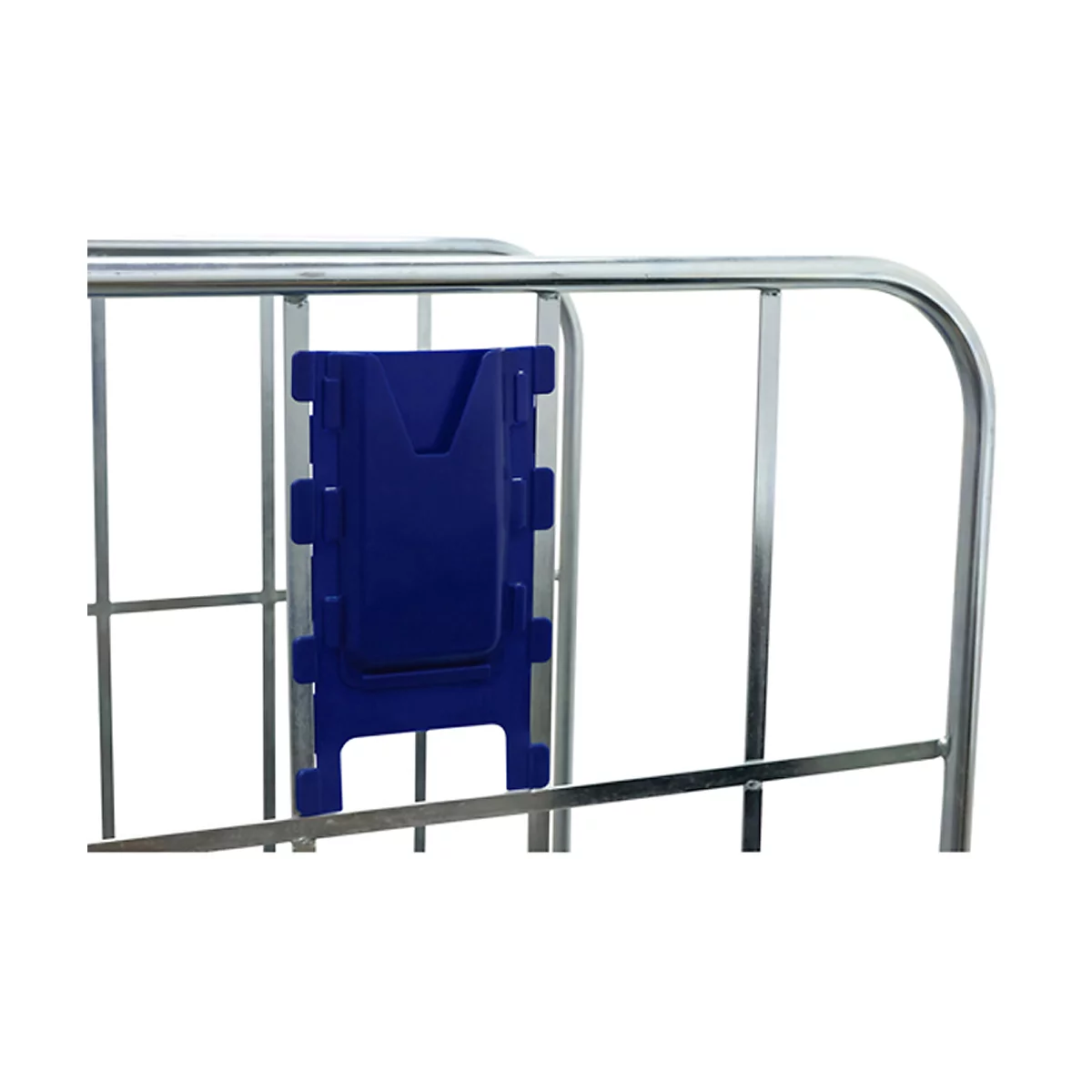 Kaartenhoes voor rolcontainers, blauw