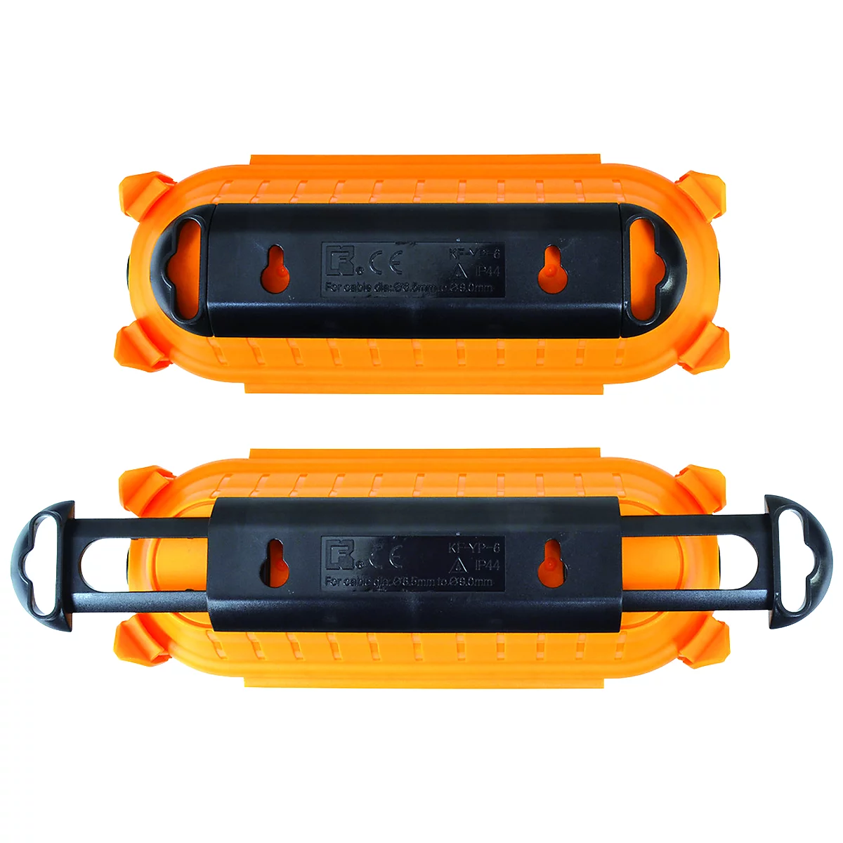Kabelbox brennenstuhl® Safe-Box BIG, für Kabel-Steckerbindungen, für den Innen- und Aussenbereich, IP44, L 90 x B 215 x H 75 mm, Kunststoff, gelb