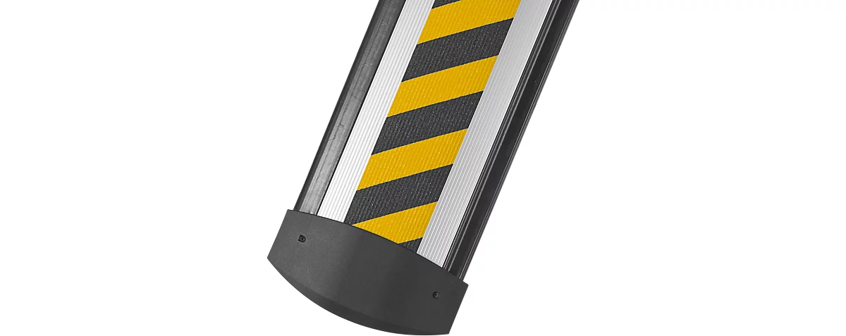 Kabelbrücken B25 EasyLoader Max HD 3000 mm, grau/Deckel gelb/schwarz