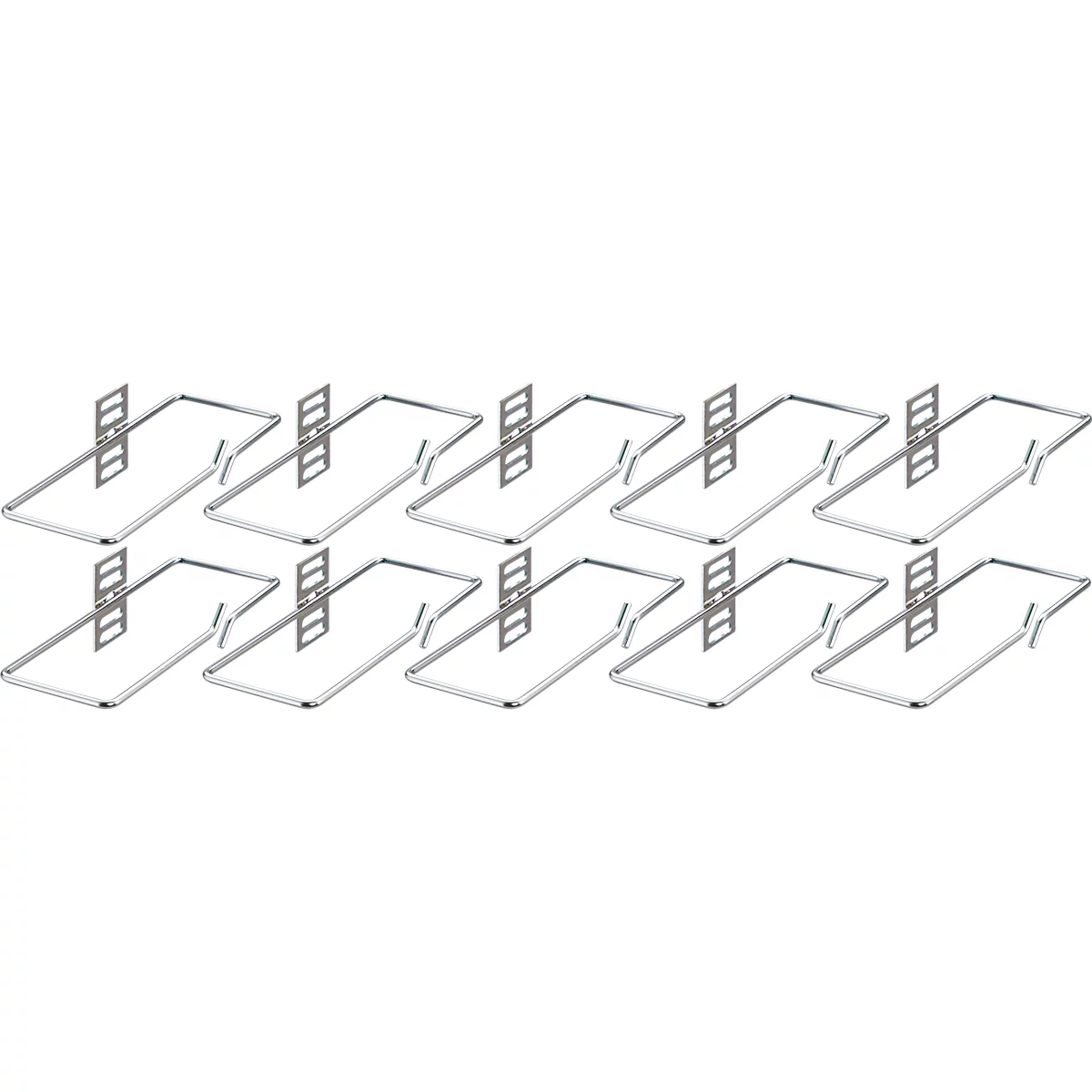 Kabelführungsbügel, verzinkt, aus Rundstahl, B 220 x T 82 mm, 10 Stück
