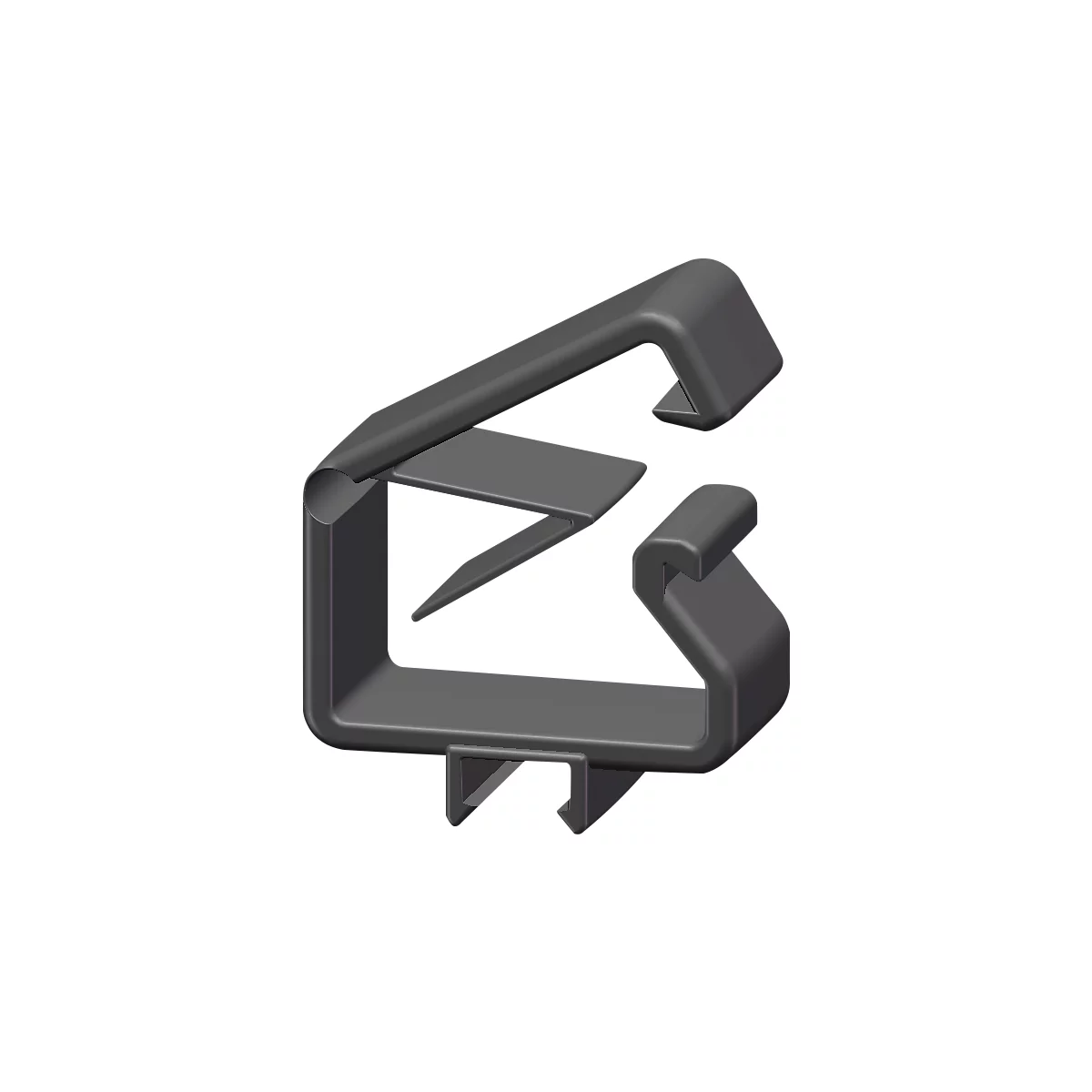 Kabelhouder CC5 voor werktafel TRESTON Quick Edge, ESD geleidend, lichtgrijs RAL 7035, 5 stuks