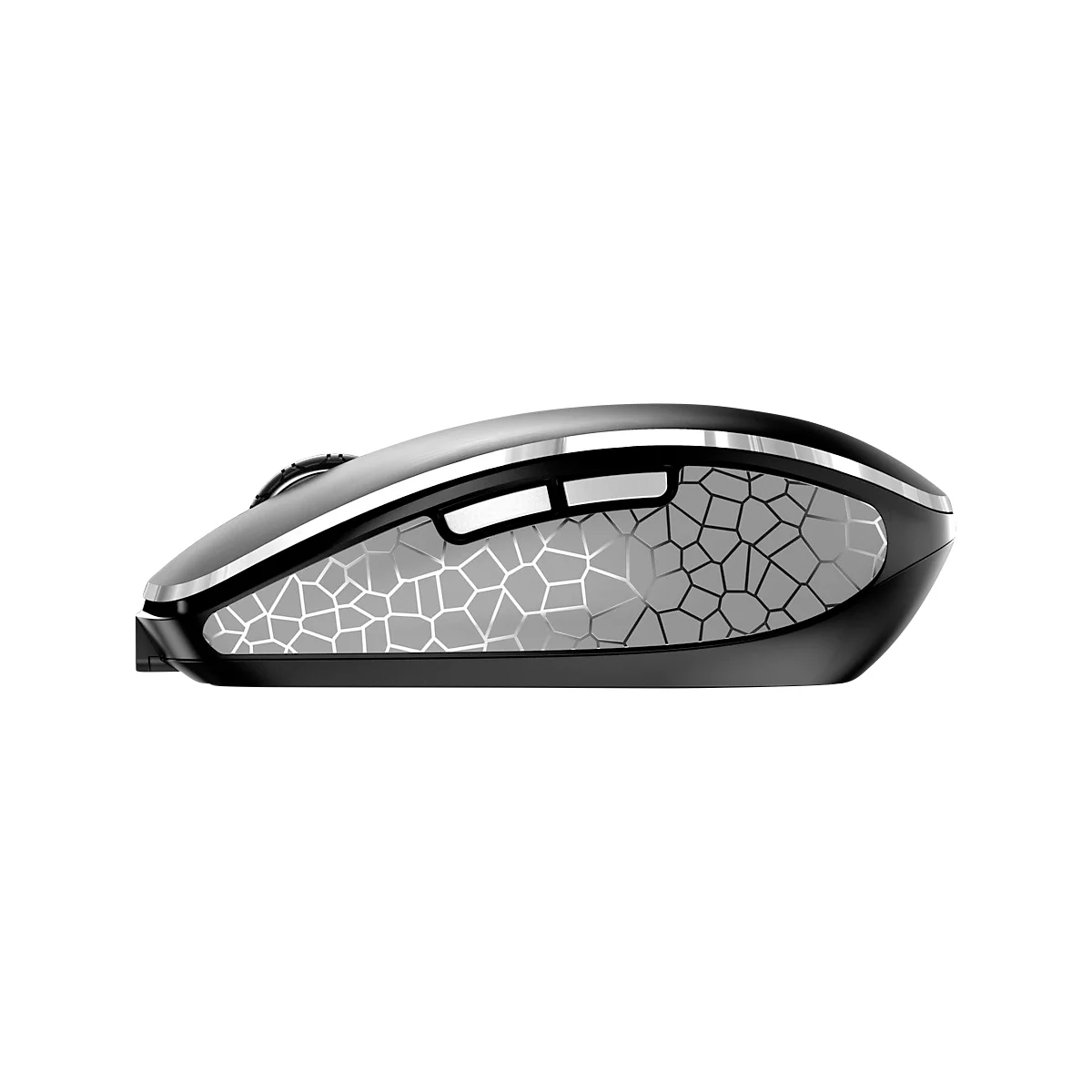Kabellose Cherry Maus MW 8C Advanced, 6 Tasten, bis 3000 dpi, Status-LED, Bluetooth/Funk, schwarz