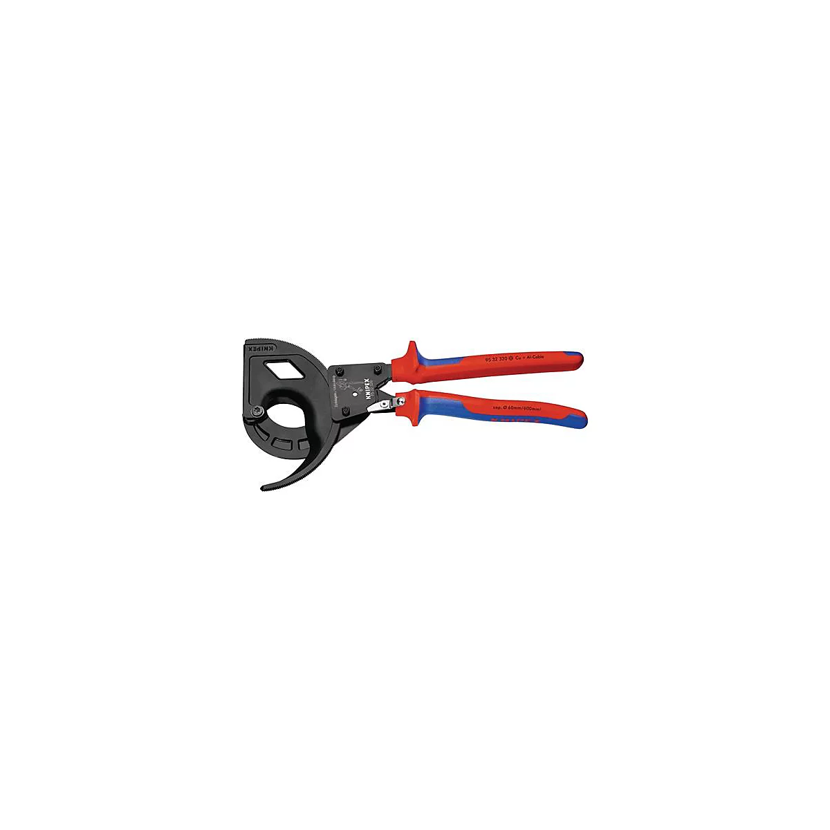Kabelschaar totaal l.320mm max.60 (600 mm2)mm