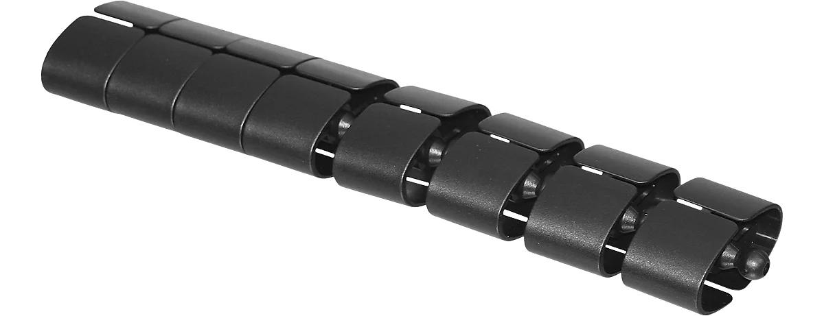 Kabelschlange Premium, L 1250 mm, schwarz