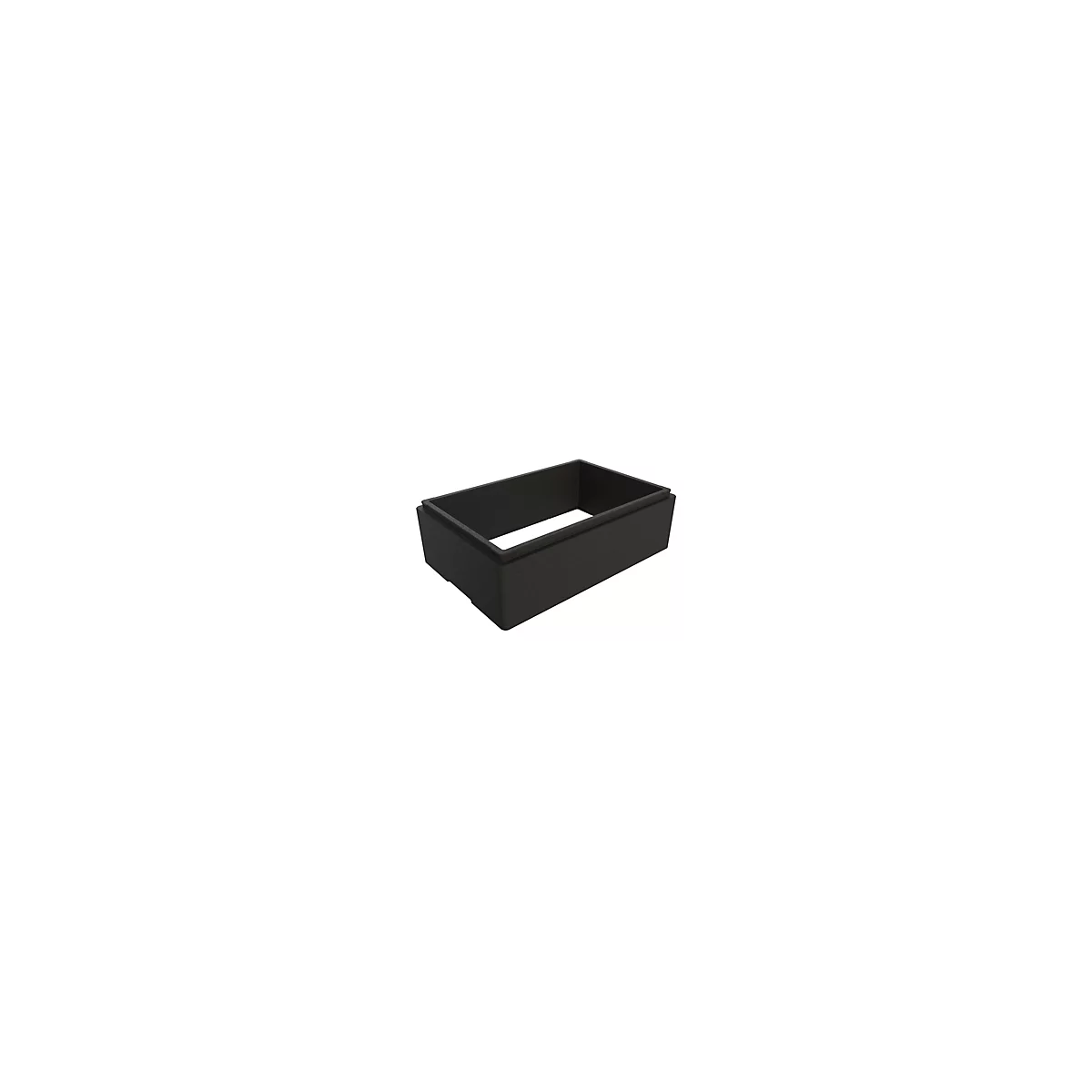 Kängabox® bovenframe, voor Expert GN 1/1 thermoboxen, L 600 x B 400 x H 180 mm, EPP, zwart
