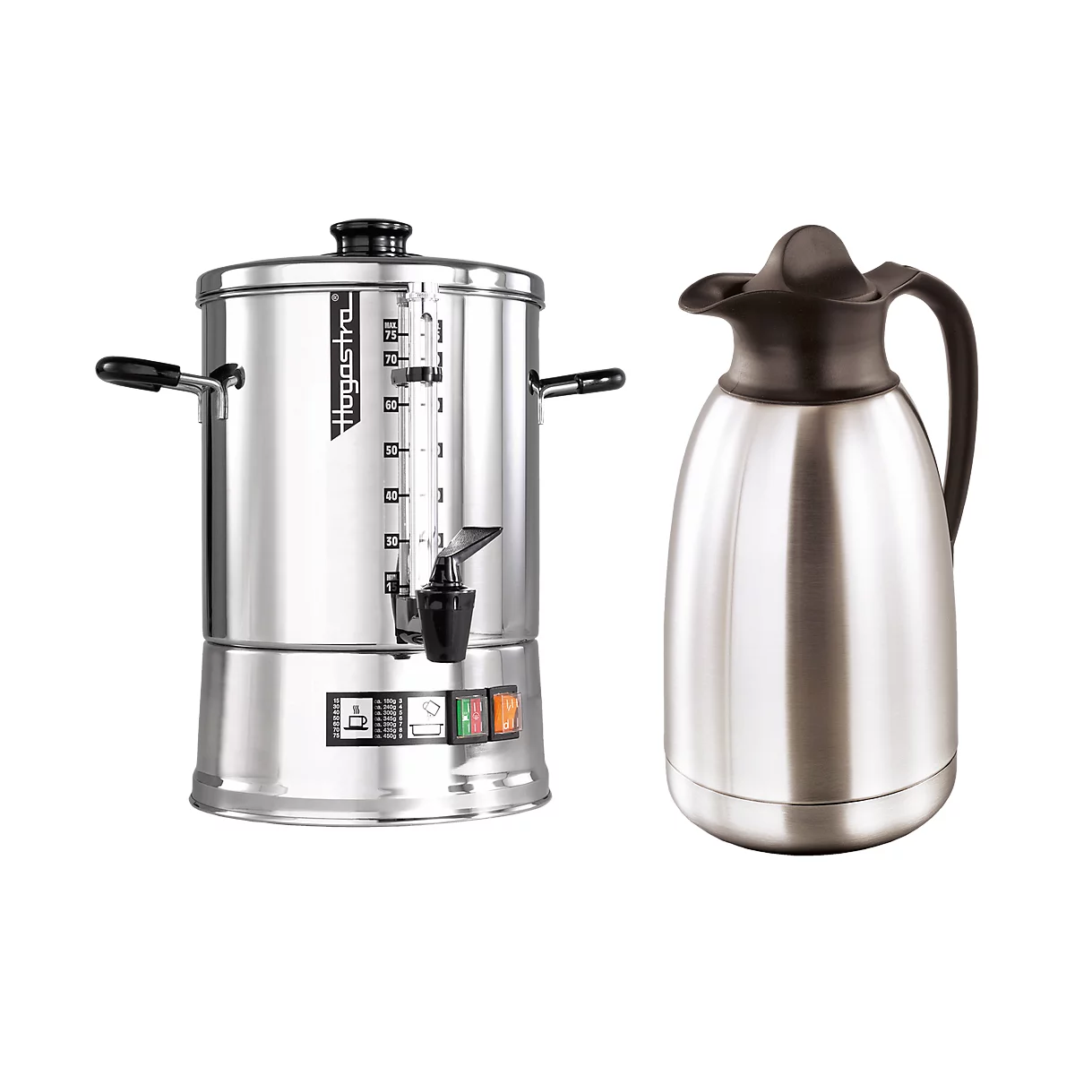 Kaffeeautomat Hogastra® CNS 75 + Isolierkanne, gratis