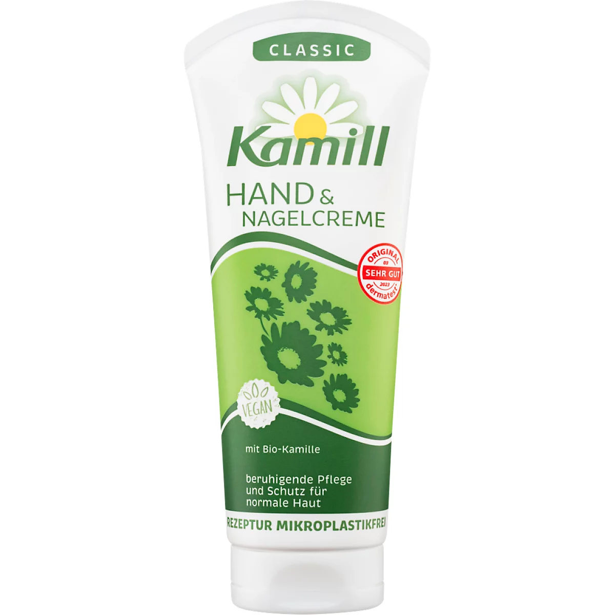 Kamill Hand & Nagelcreme Classic, Bio-Kamillenextrakt, Bisabolol, 100ml
