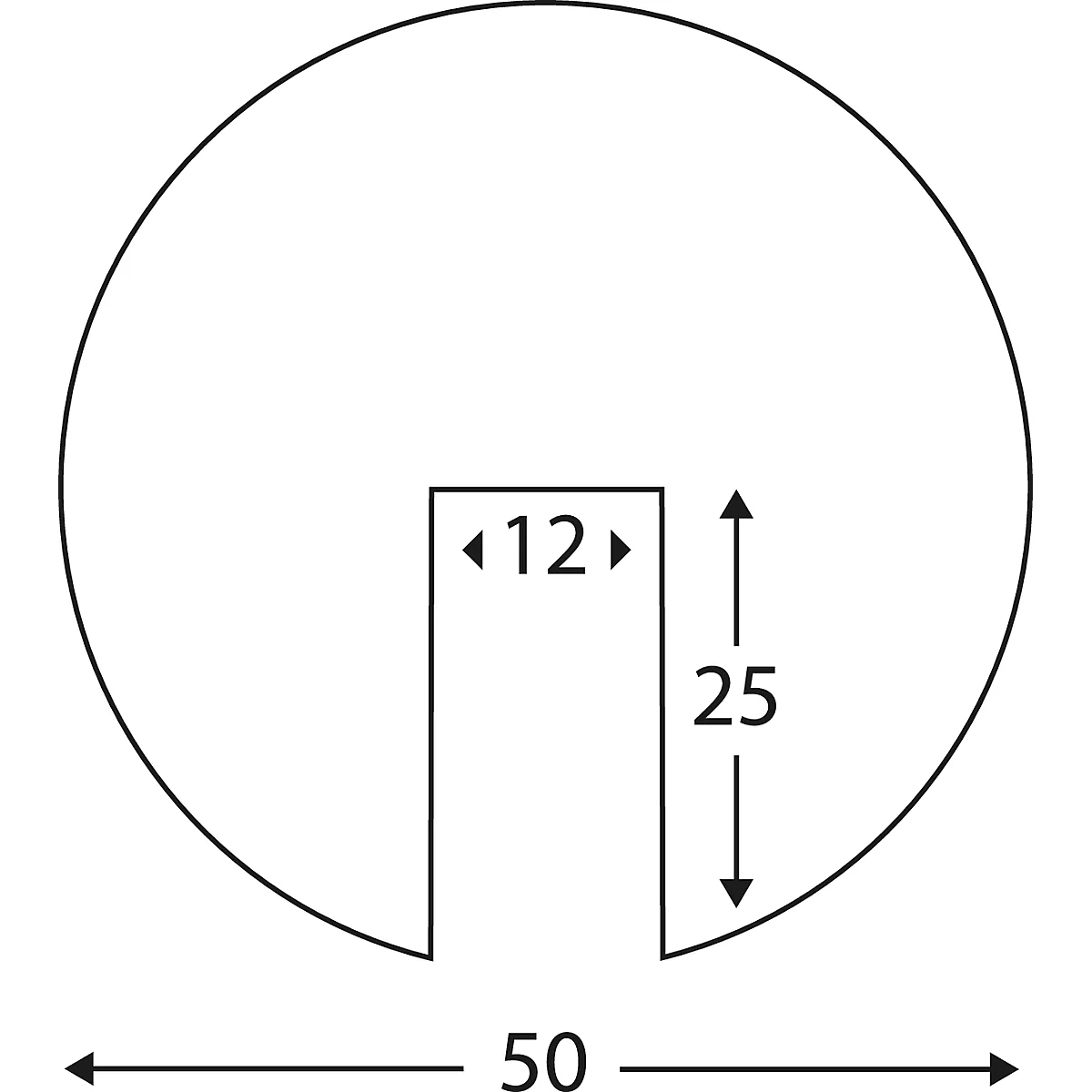 Kantenschutzprofil Typ G selbstklebend 50 Meter