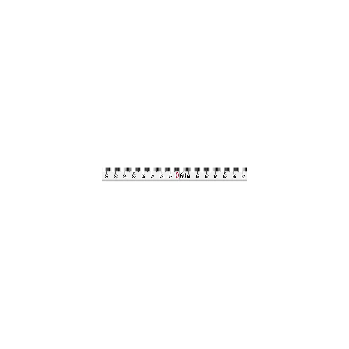 Kapselbandmaß RADIUS L.20m Band-B.13mm A mm/cm EG II Ku.weiß