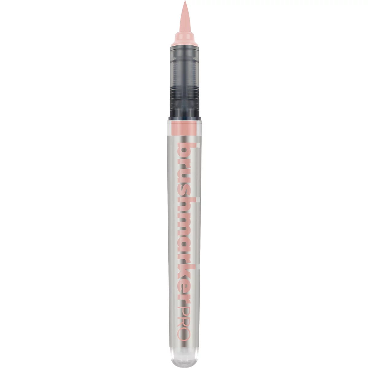 KARIN Brush Marker PRO, Liquid Ink- Technologie, Nylonspitze, 2,4 ml, 1 Stück, pfirsich
