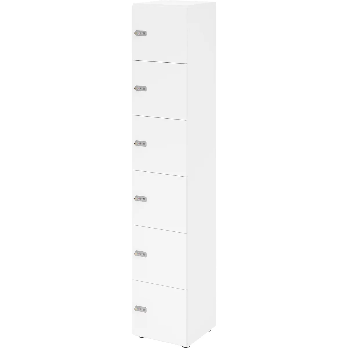 Kast 6OH wit,6xZS