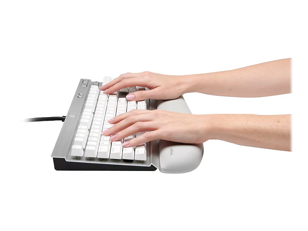 Kensington ErgoSoft Wrist Rest for Gaming and Mechanical Keyboards - Tastatur-Handgelenkauflage - Grau