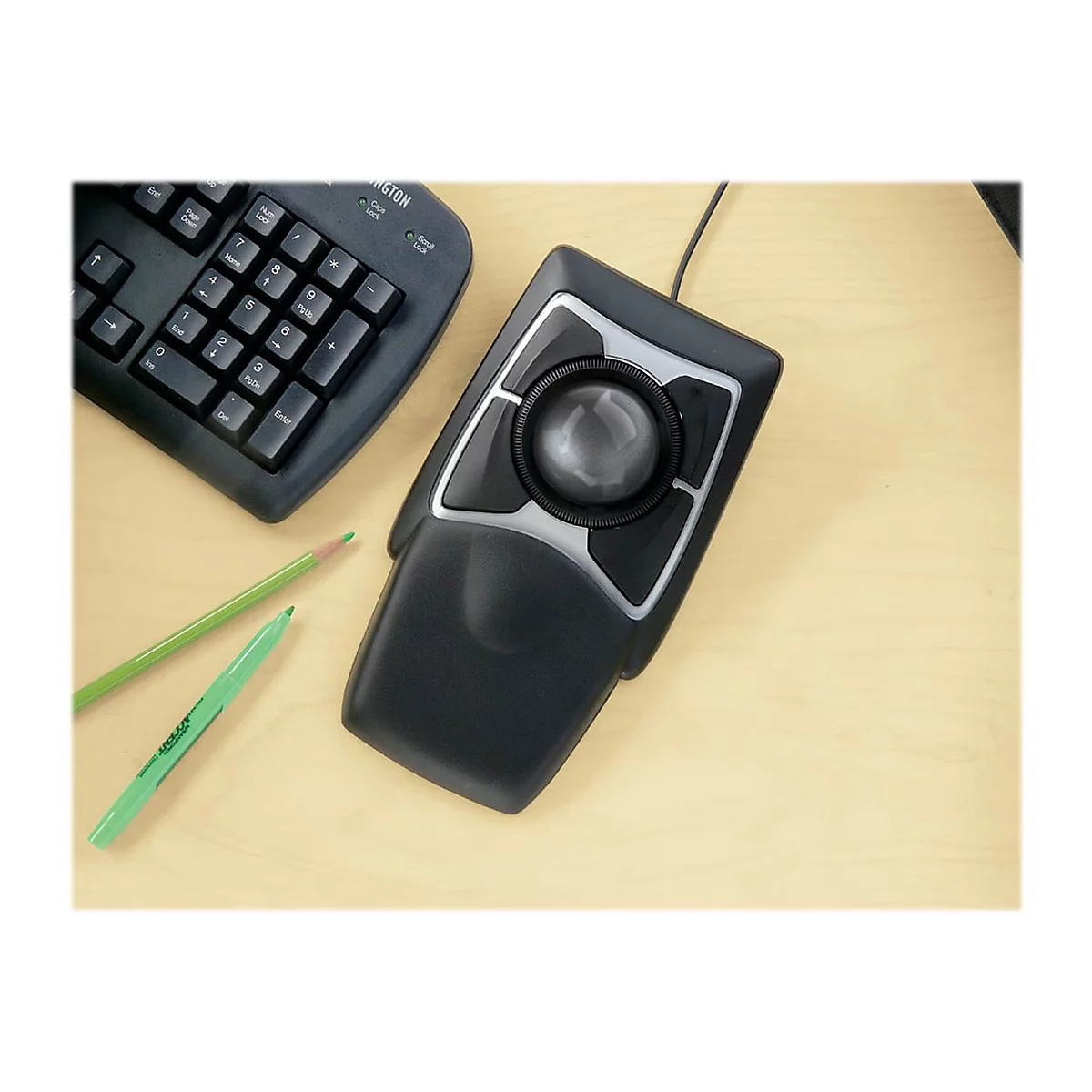 Kensington Expert Mouse - Trackball - USB - Schwarz