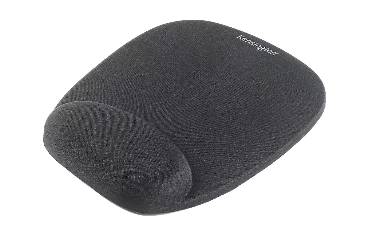 Kensington Foam Mouse Wristrest - Mauspad mit Handgelenkpolsterkissen - Schwarz