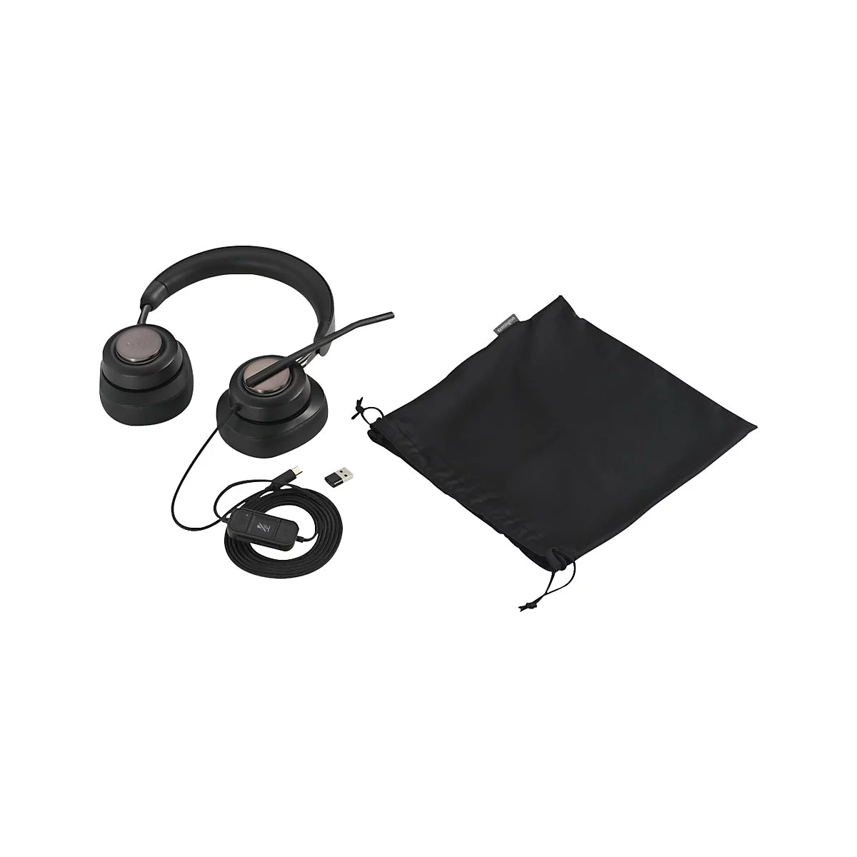Kensington H2000 - Headset - ohrumschließend - kabelgebunden - USB-C - Geräuschisolierung