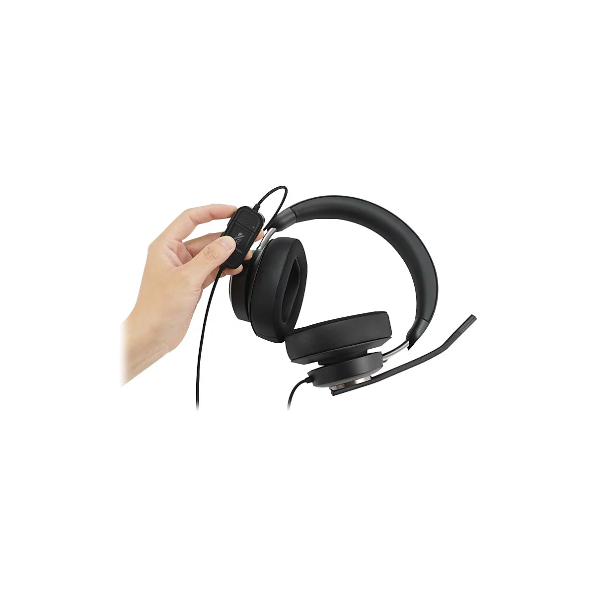 Kensington H2000 - Headset - ohrumschließend - kabelgebunden - USB-C - Geräuschisolierung