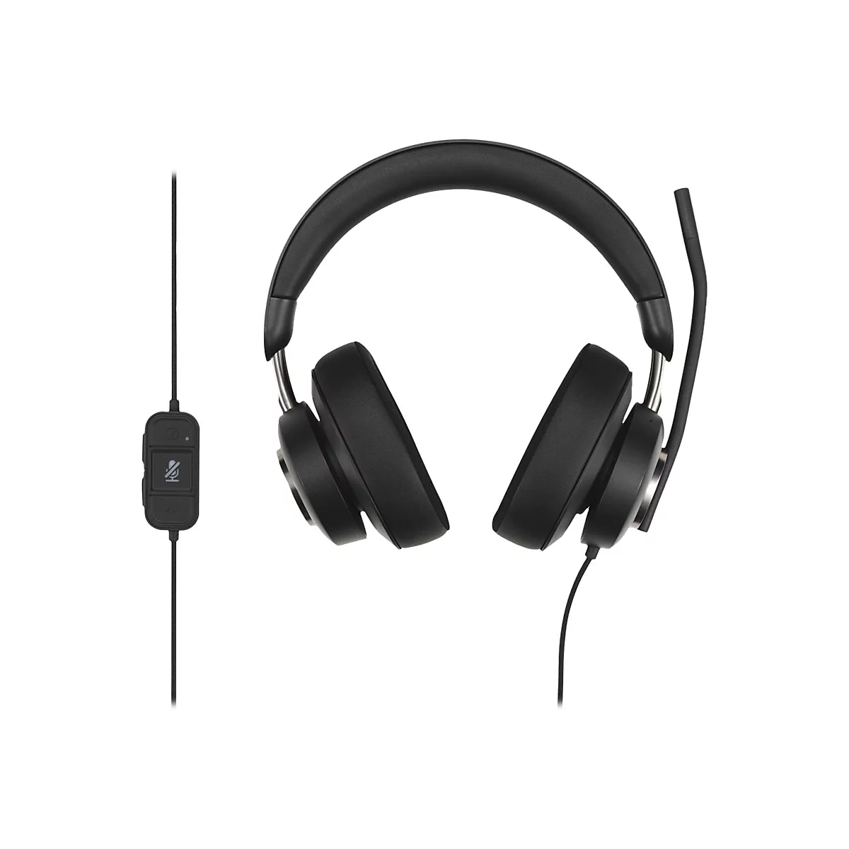Kensington H2000 - Headset - ohrumschließend - kabelgebunden - USB-C - Geräuschisolierung
