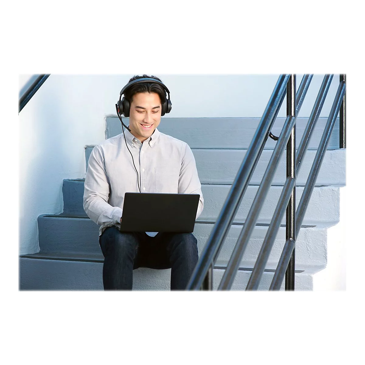 Kensington H2000 - Headset - ohrumschließend - kabelgebunden - USB-C - Geräuschisolierung