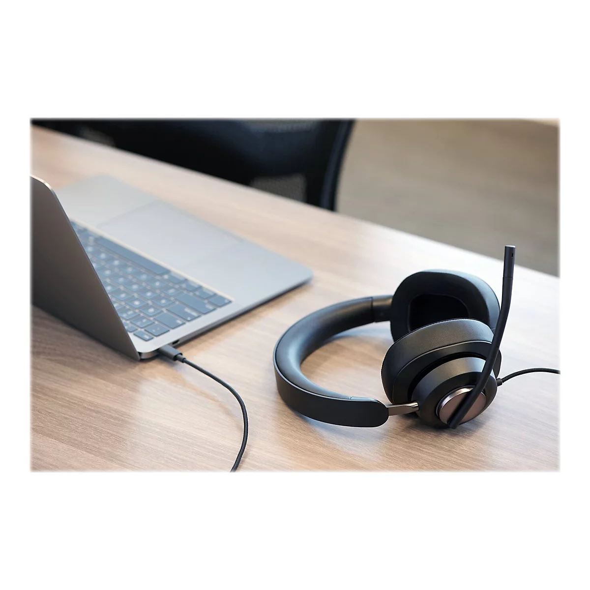 Kensington H2000 - Headset - ohrumschließend - kabelgebunden - USB-C - Geräuschisolierung