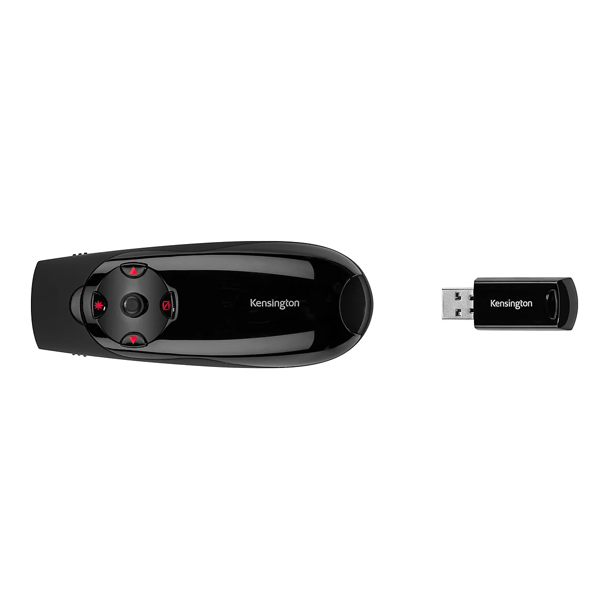 Kensington Presenter Expert Red Laser with Cursor Control Präsentations-Fernsteuerung - Schwarz