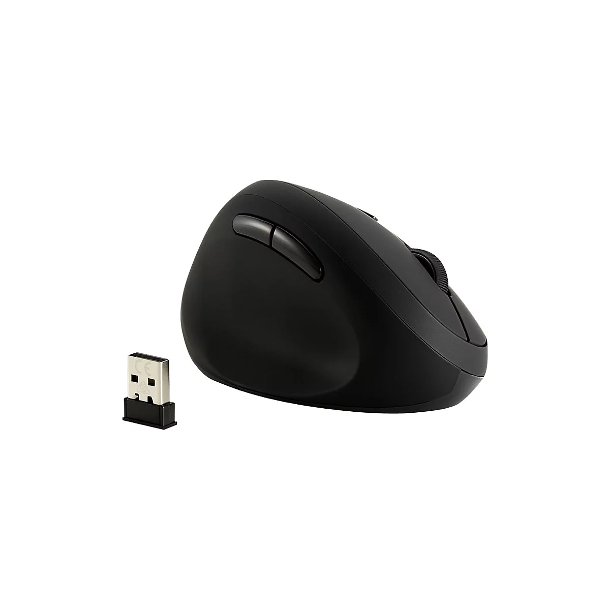Kensington Pro Fit Ergo Wireless Mouse - vertikale Maus - 2.4 GHz