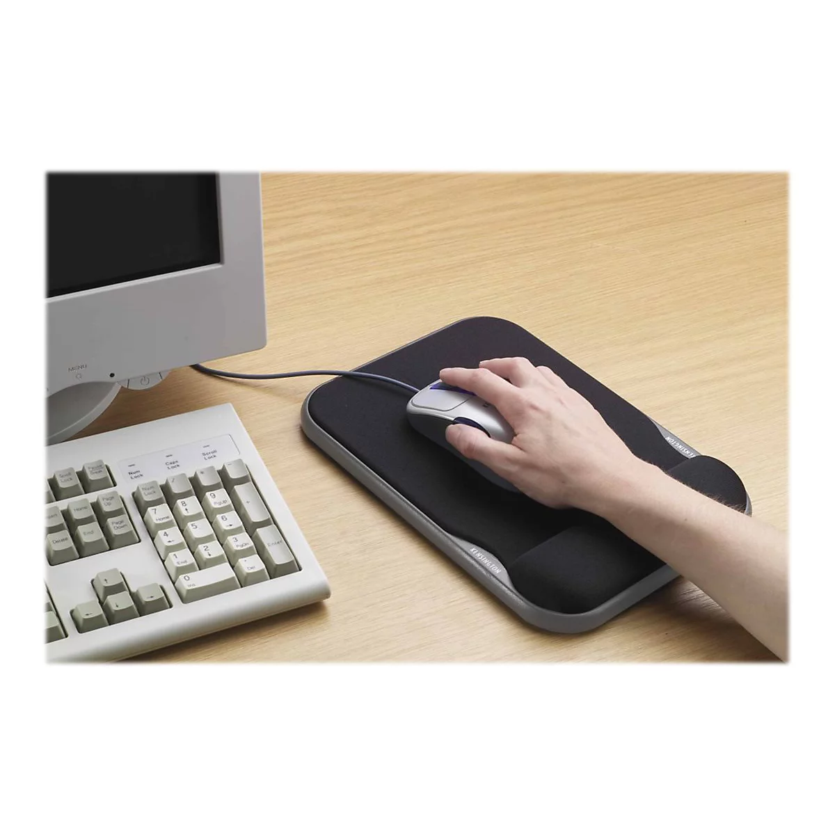 Kensington Sports Contour Gel Mouse Wrist Pad - Mauspad mit Handgelenkpolsterkissen