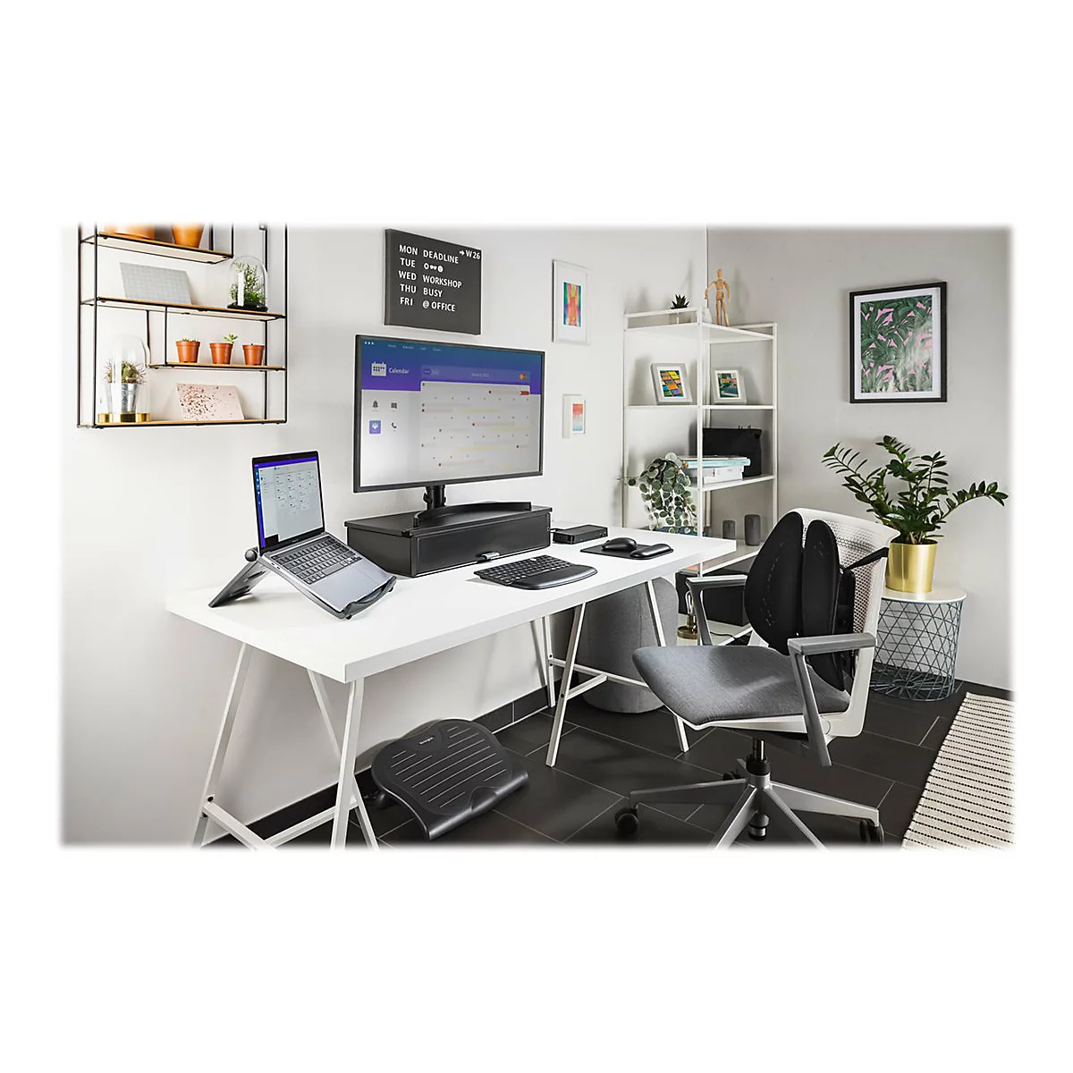 Kensington SureTrack Dual Wireless Mouse - Maus - 2.4 GHz, Bluetooth 3.0, Bluetooth 5.0 LE - Schwarz