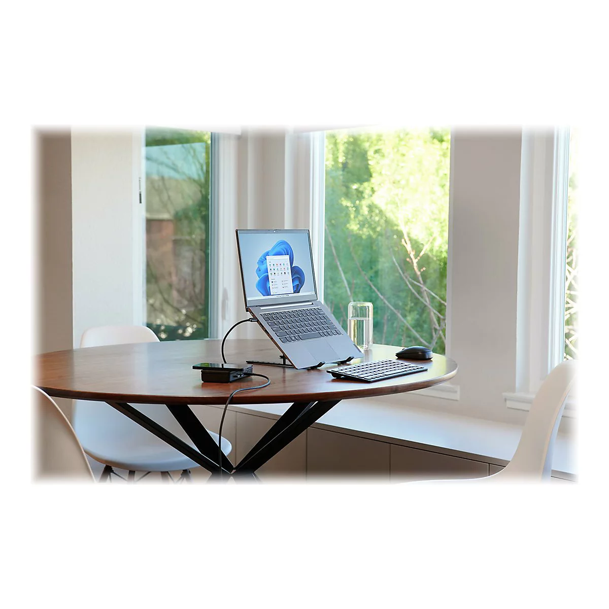 Kensington SureTrack Dual Wireless Mouse - Maus - 2.4 GHz, Bluetooth 3.0, Bluetooth 5.0 LE - Schwarz