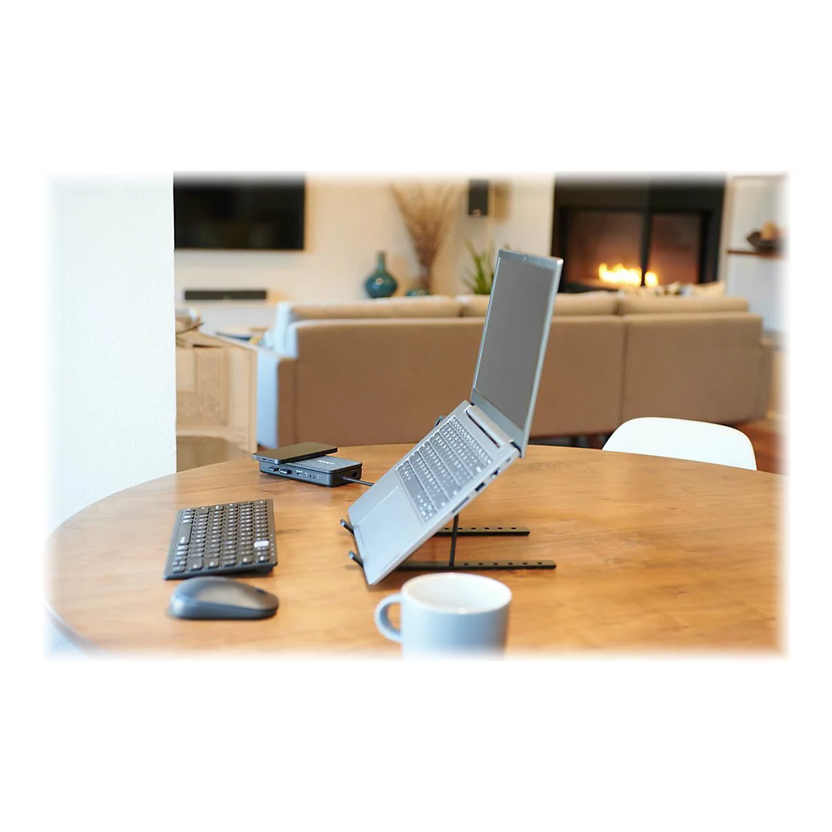 Kensington SureTrack Dual Wireless Mouse - Maus - 2.4 GHz, Bluetooth 3.0, Bluetooth 5.0 LE - Schwarz