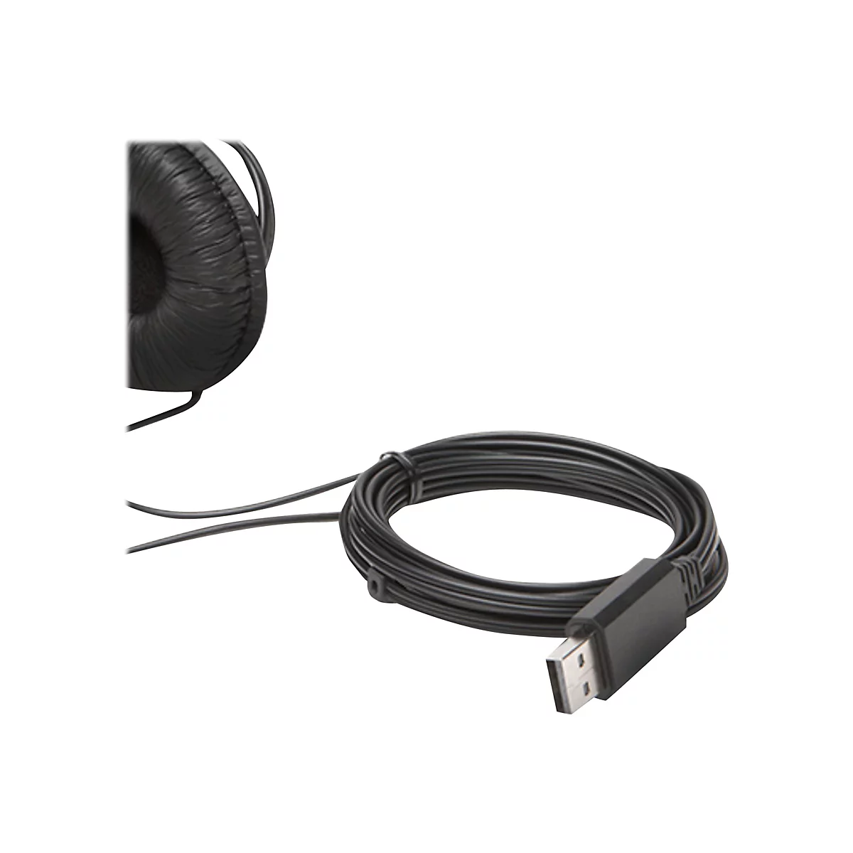 Kensington USB Hi-Fi Headphones with Mic - micro-casque