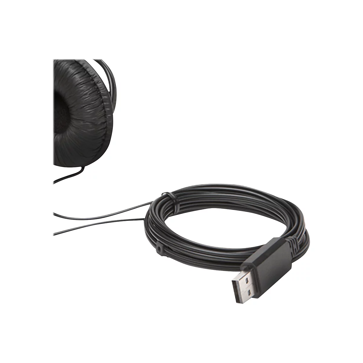 Kensington USB Hi-Fi Headphones with Mic - micro-casque