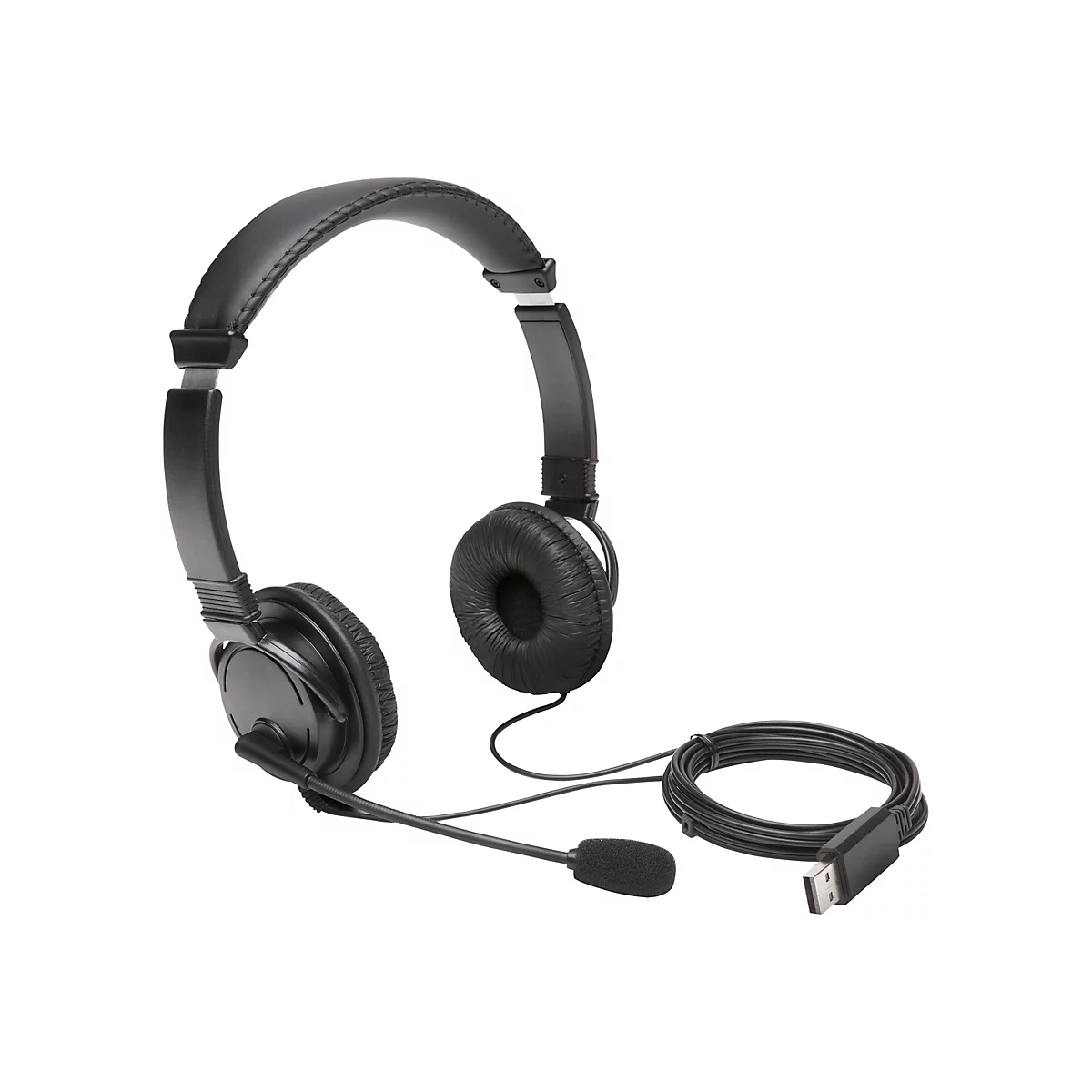Kensington USB Hi-Fi Headphones with Mic - micro-casque